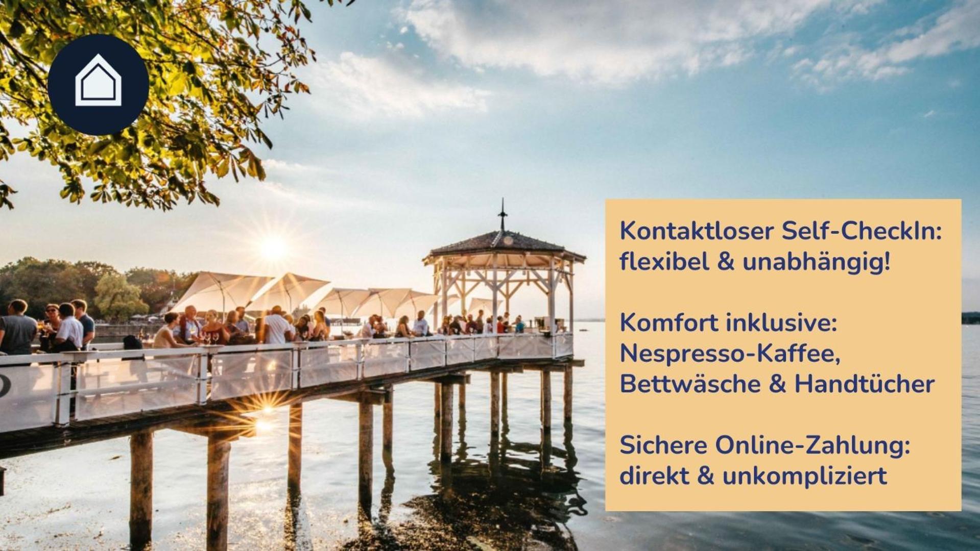 Traumhafte Stadtwohnung Mit Bodensee-Blick Bregenz Exterior photo